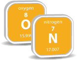 Oxygen Nitrogen